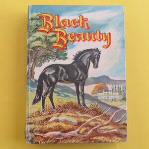 Vintage Black Beauty book by Anna Sewell 1955
